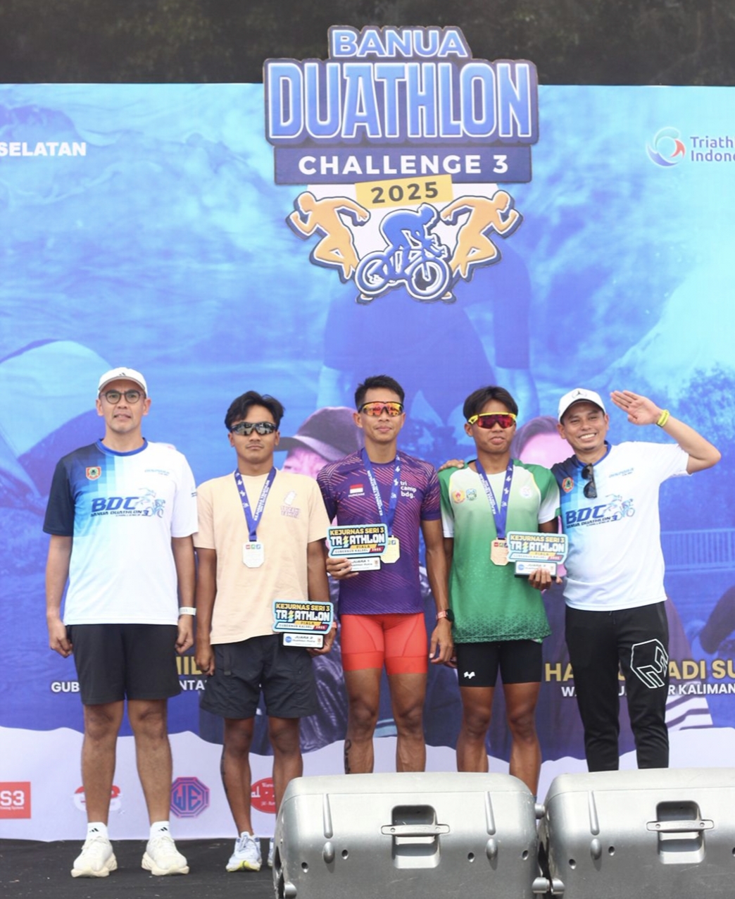 Atlet Triathlon Kodam XIV/Hasanuddin Raih Medali Emas di Kejurnas Triathlon Seri 3 Tahun 2025