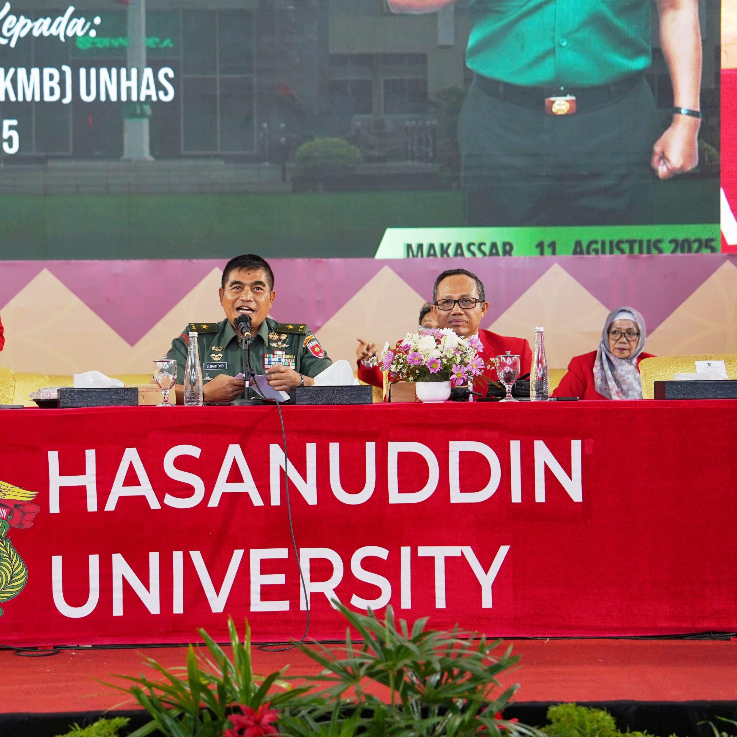 Kasdam XIV/Hasanuddin Menjadi Narasumber PKKMB Unhas