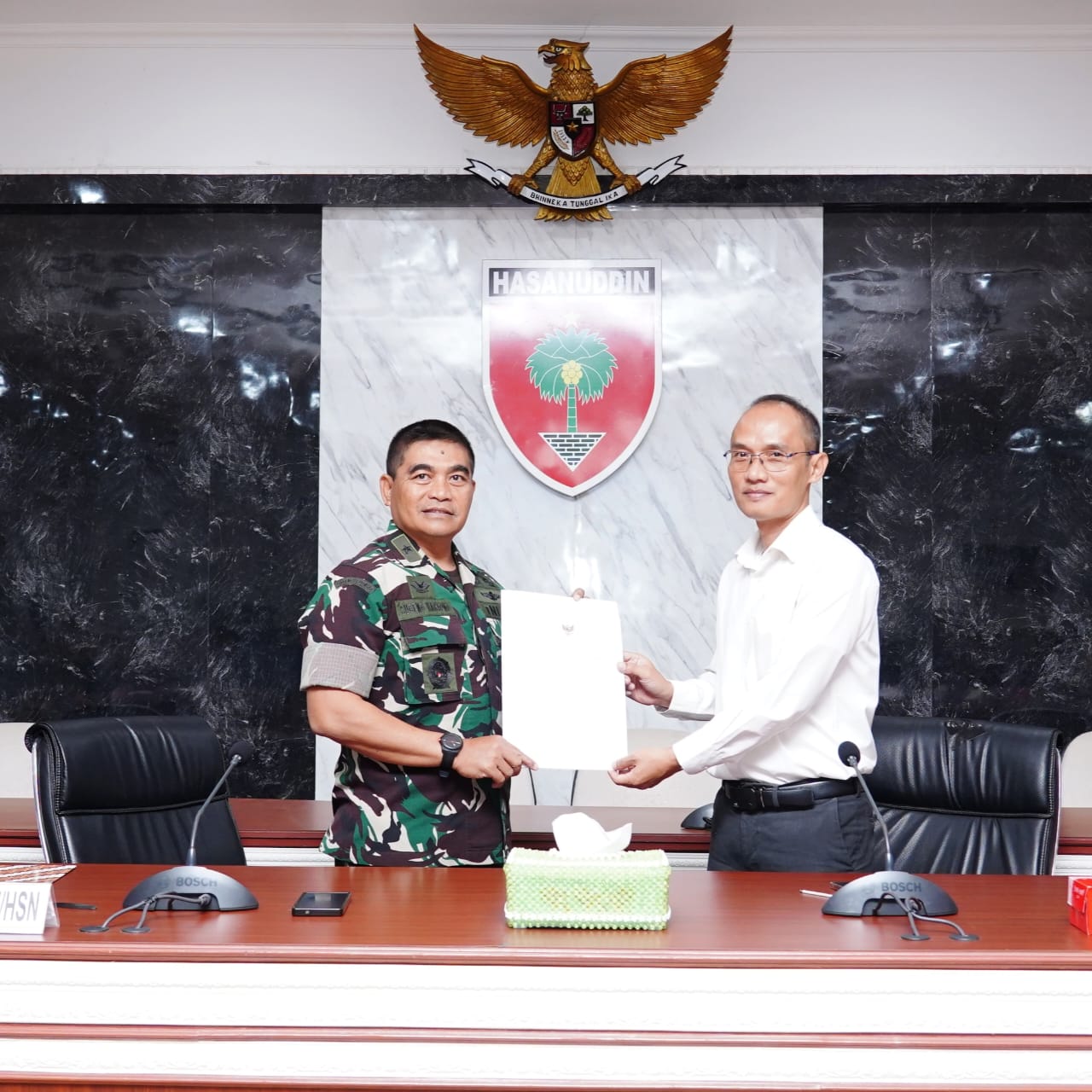Kasdam XIV/Hsn Pimpin Taklimat Awal Pemeriksaan BPK RI Terkait Pemanfaatan Aset