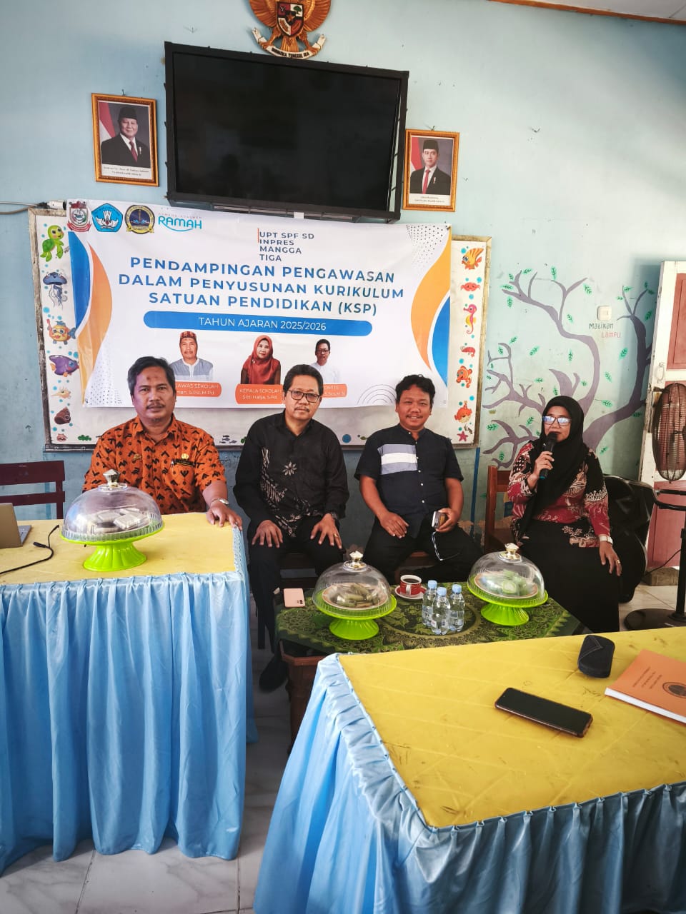 UPT SPF SD Inpres Mangga Tiga Adakan Pendampingan Penyelarasan KSP