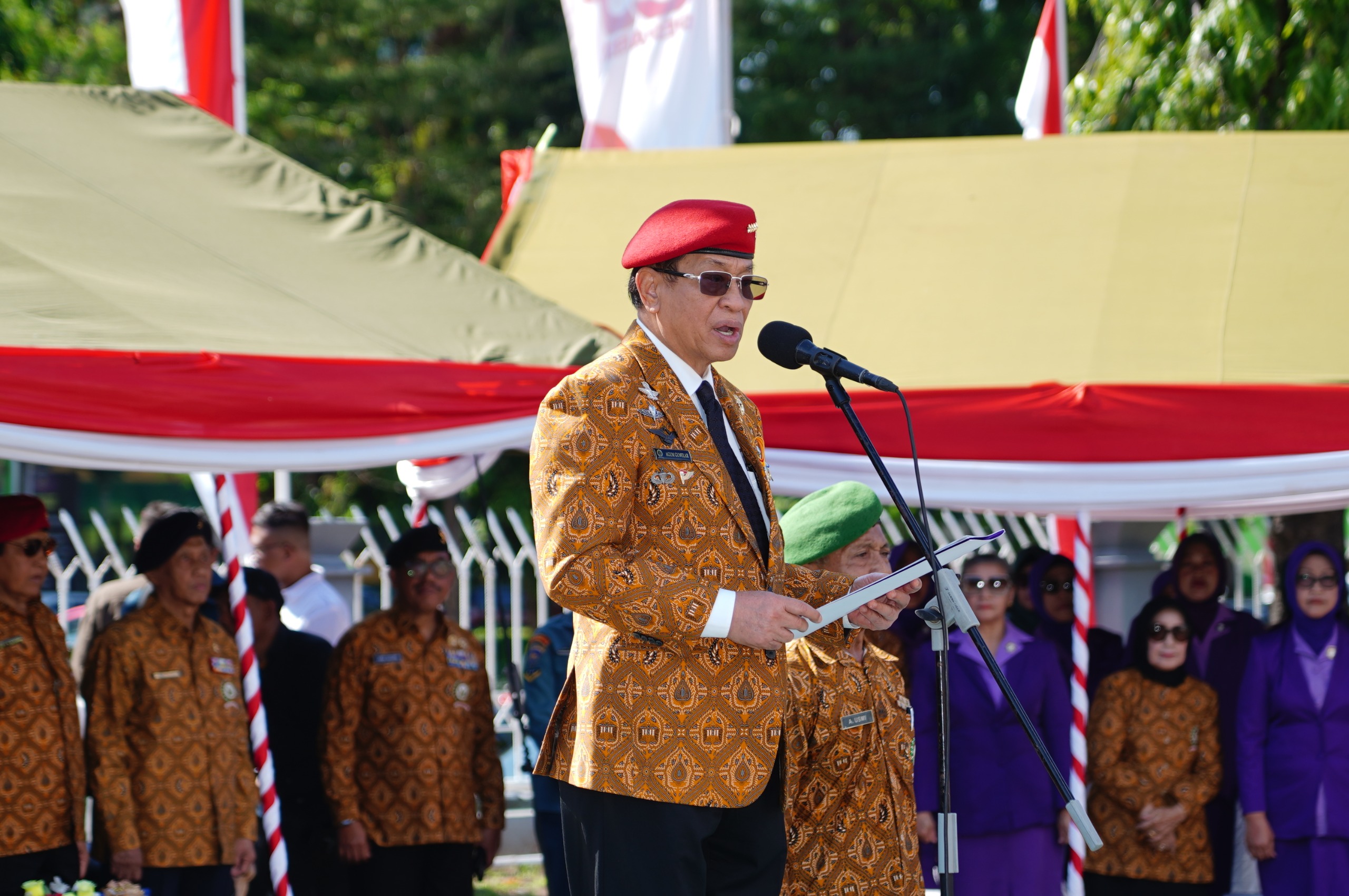 HUT ke-66 PEPABRI Terpusat di Monumen Mandala Makassar, Jenderal Agum Ajak Semua Pihak Introspeksi Diri