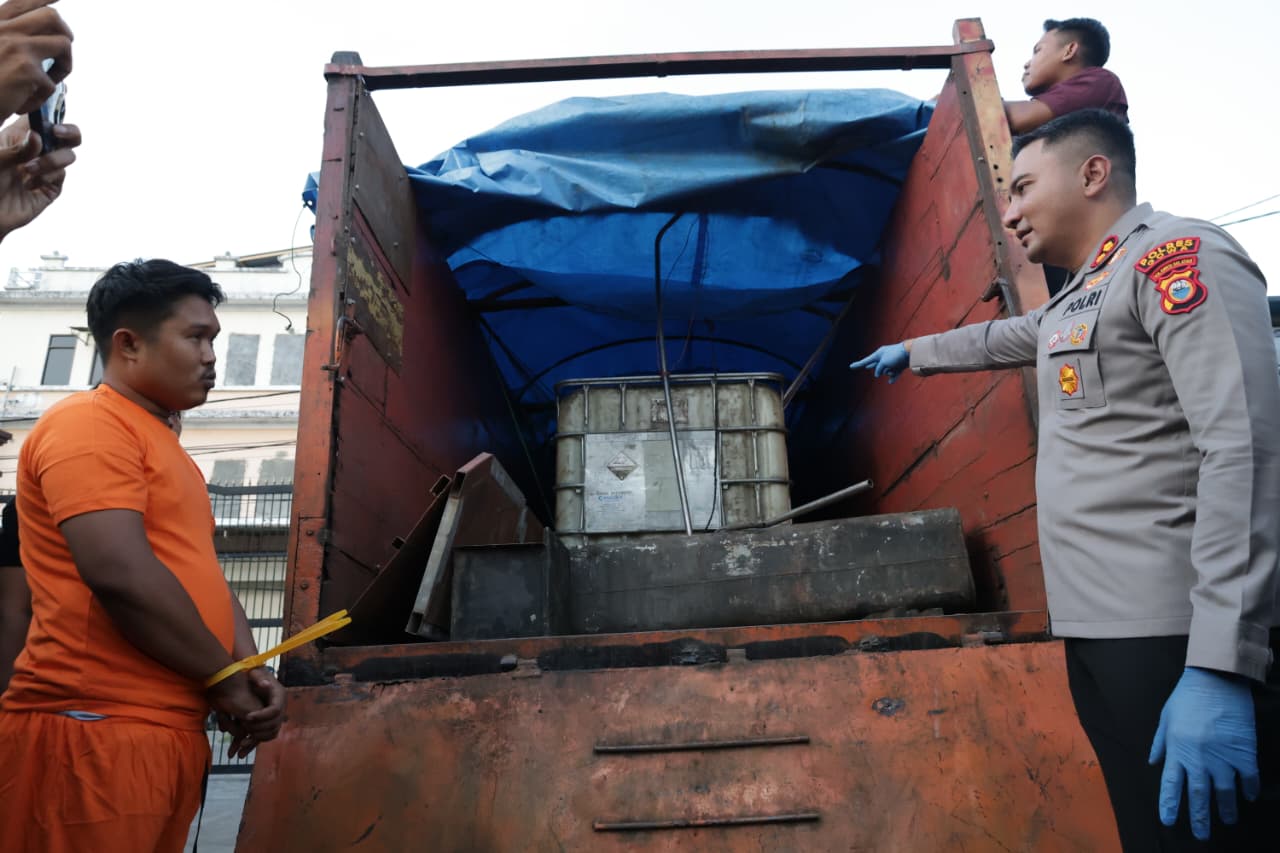 Polres Gowa Ungkap Penyalahgunaan BBM Subsidi