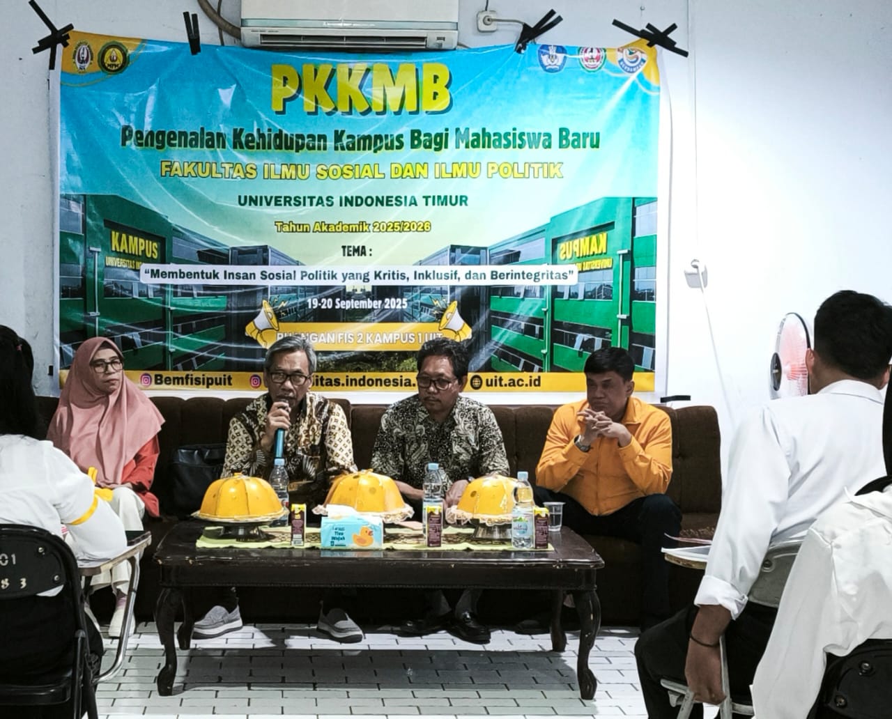 FISIP UIT Gelar PKKMB Tahun Akademik 2025-2026