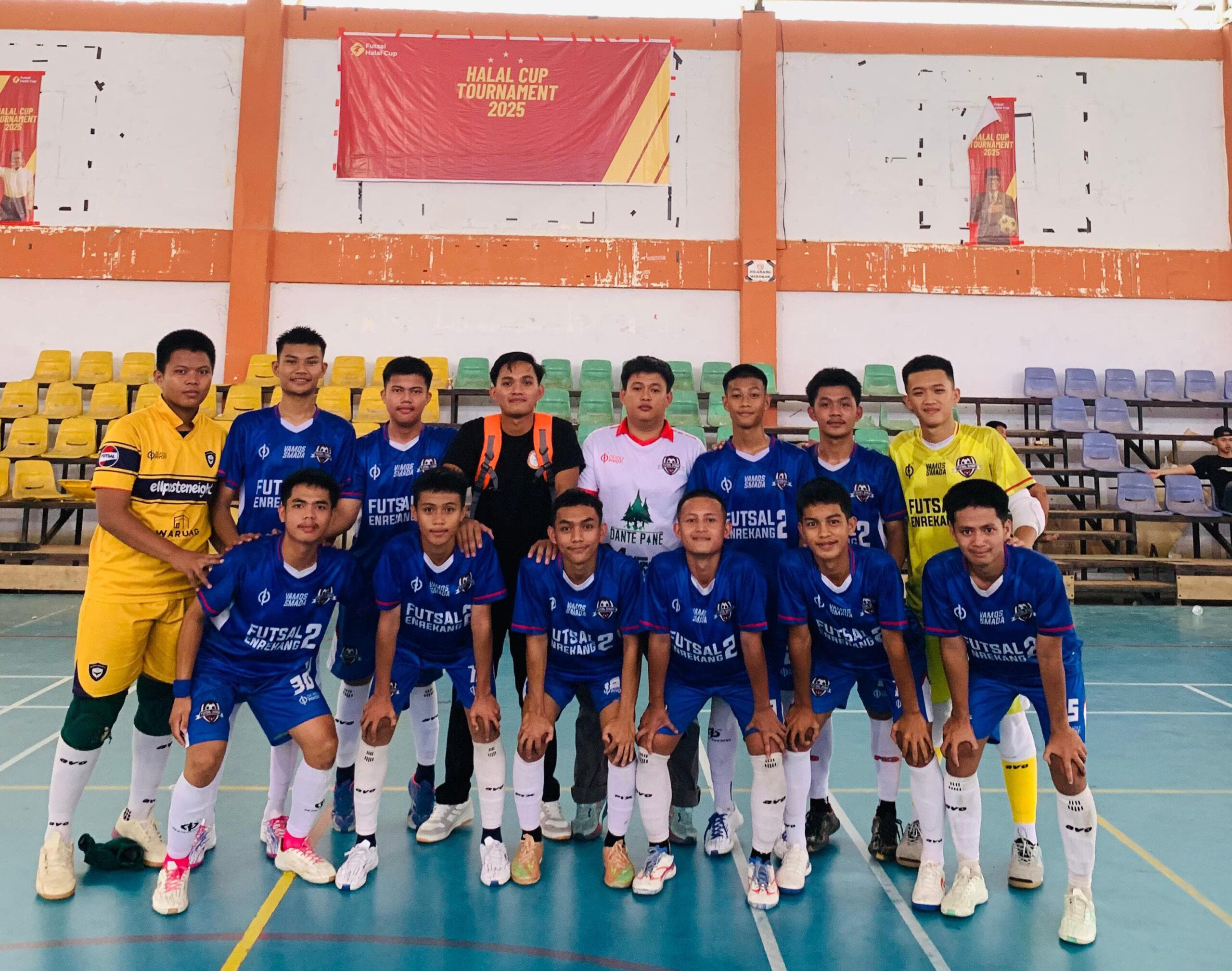 Tim Futsal SMA Negeri 2 Enrekang Masuk Babak Final Futsal Halal Cup I Tahun 2025