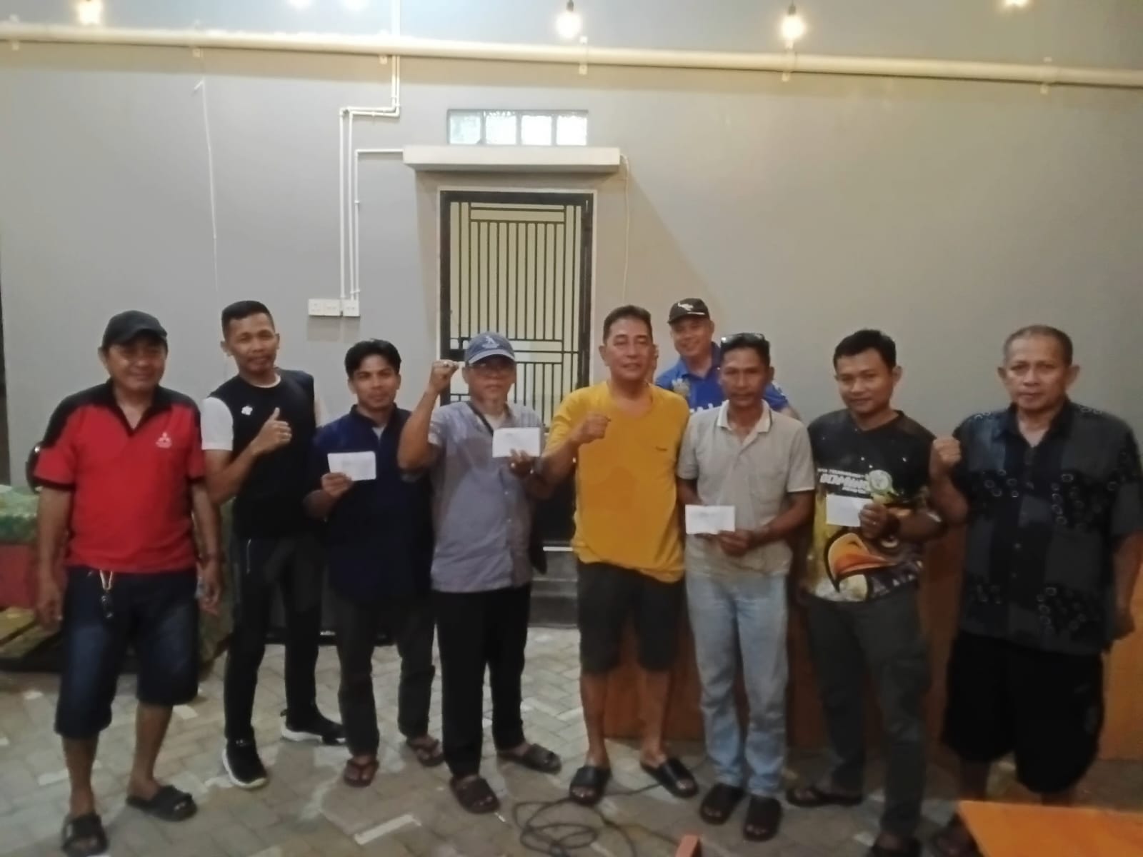 Manajemen LMD Sport Kembali Gelar Liga Mini Domino di Warkop Munir, Pasangan Aris Batmen Cs Raih Double Winner