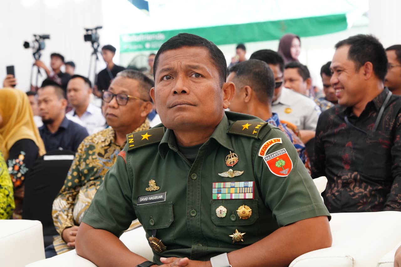Dukung Peningkatan Layanan Kesehatan, Kapoksahli Pangdam XIV/Hsn Hadiri Peletakan Batu Pertama RSI Faisal