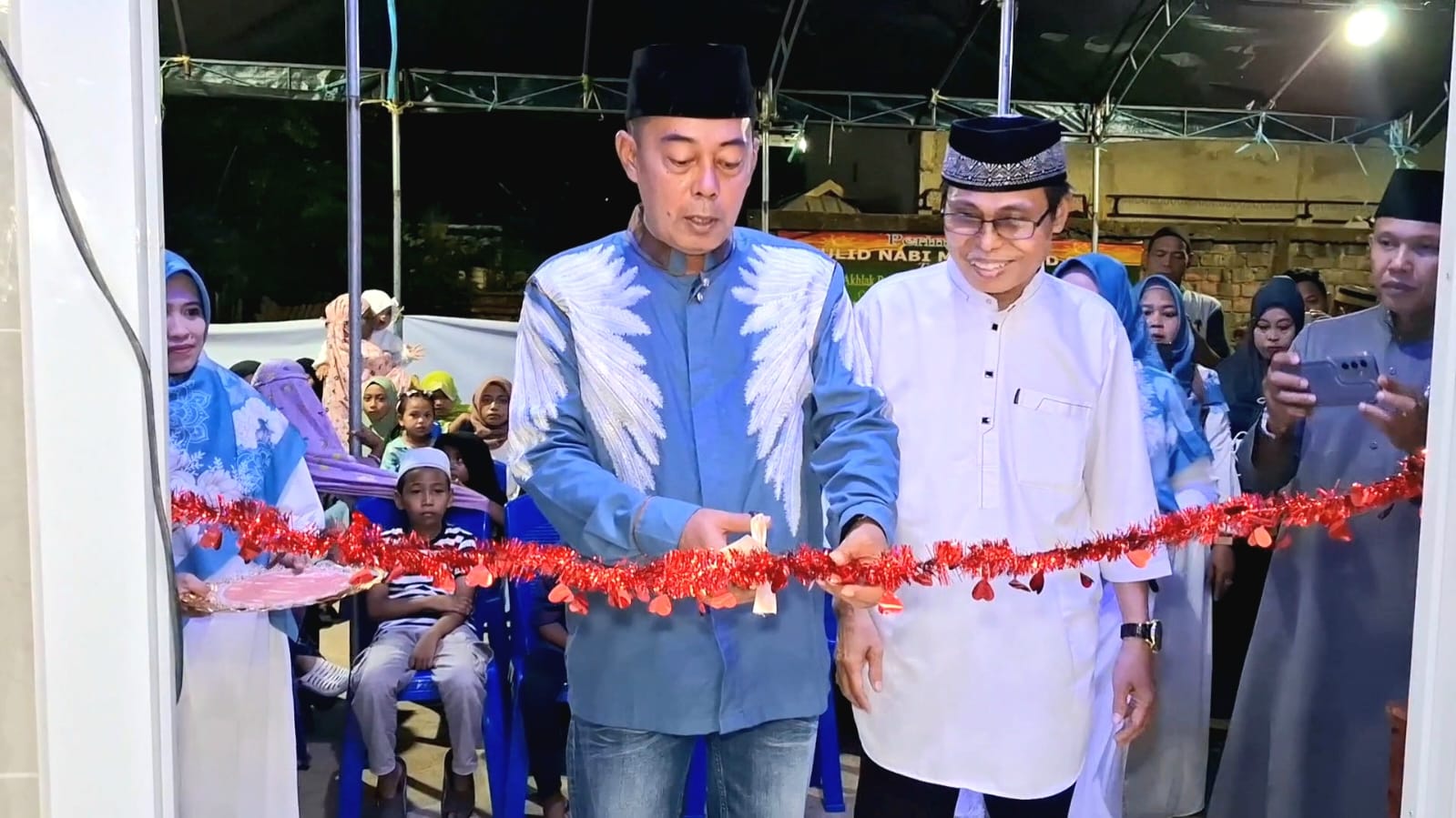 Peresmian Mesjid Ummi Sahar Dikampung Balang Tangnga Berlangsung Meriah