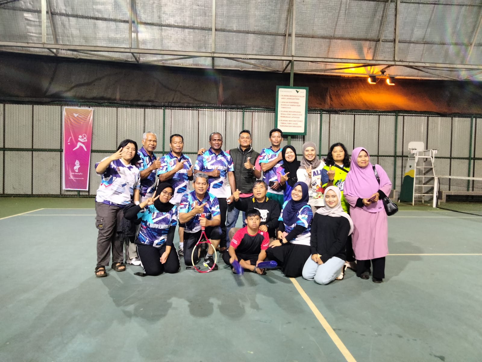 Vale Olympic 2025 Cabang Tenis Lapangan Berjalan Lancar dan Sukses