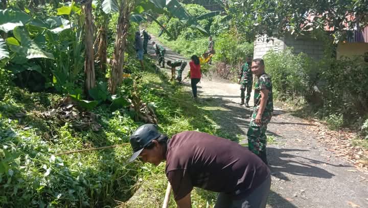 Kabintaljarahdam XIII/Merdeka Pimpin Karya Bakti Satnonkowil, Wujudkan Kepedulian Lingkungan