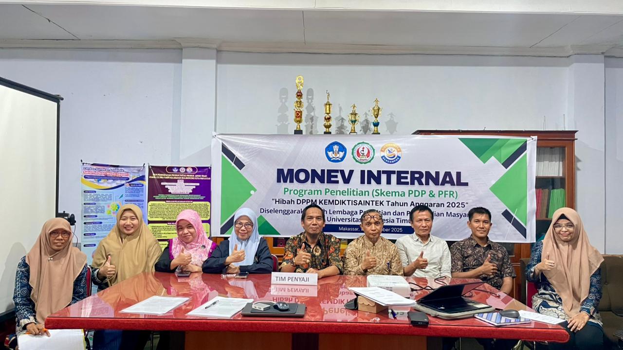 Perkuat Mutu Riset Dosen, LPPM UIT Gandeng Reviewer UNHAS dan UNM dalam Monev Internal Hibah DPPM 2025