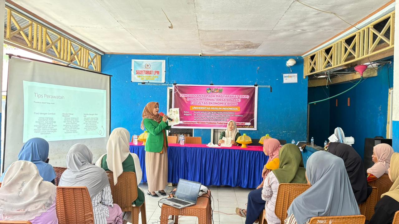 Tim Pengabdian Dosen UMI melalui LPKM UMI Gelar PKM di Desa Padanglampe Kab. Pangkep