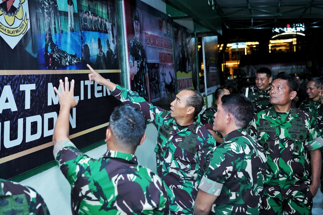 Pangdam XIV/Hsn Resmikan Padepokan Pencak Silat Militer Hasanuddin