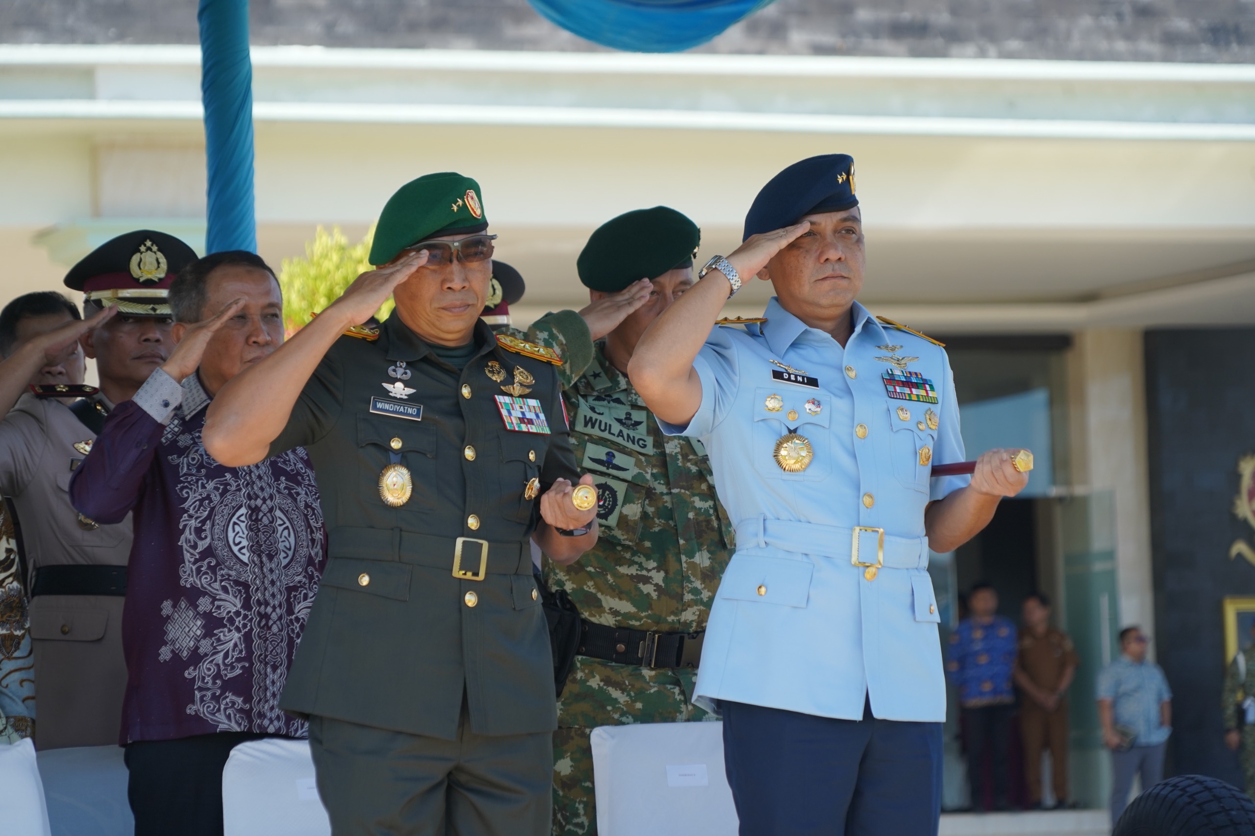 Pangdam XIV/Hsn Hadiri Sertijab Pangdivif 3 Kostrad Pimpinan Pangkostrad