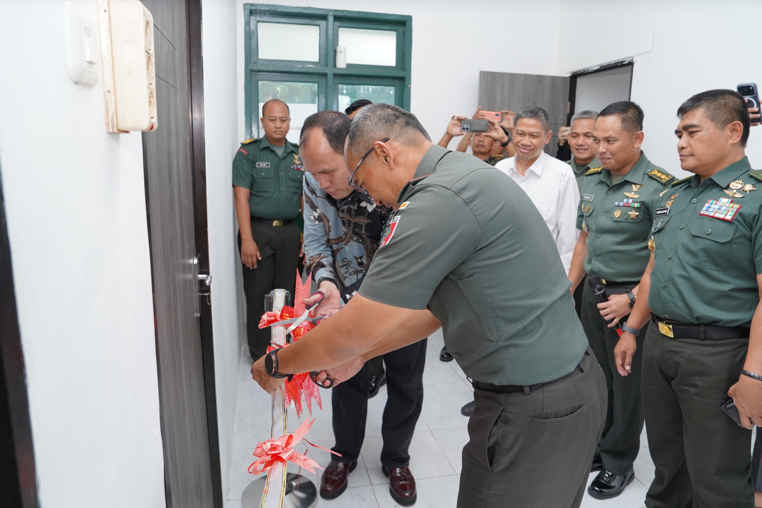 Pangdam XIV/Hsn Luncurkan Program Digitalisasi dan Jaringan Internet di Lingkungan Kodam