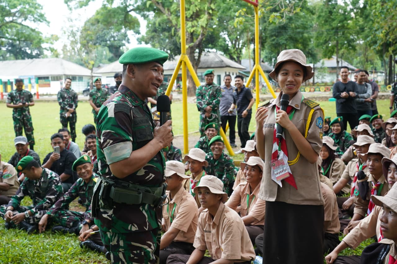 Bangun Karakter Generasi Emas, Pangdam XIV/Hsn Resmi Tutup Persami KKRI di Gowa