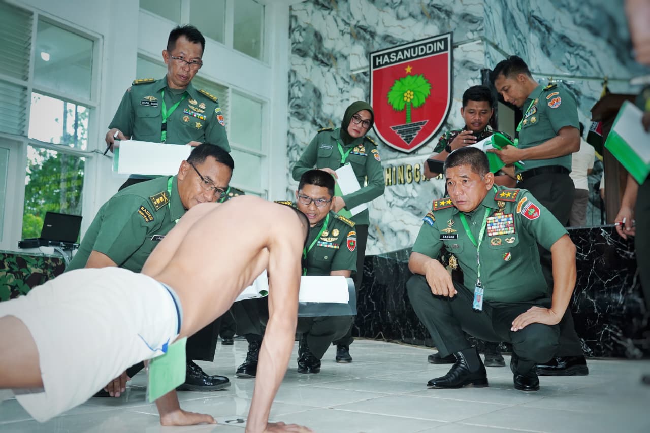 Pangdam XIV/Hsn Tegaskan Seleksi Prajurit TNI AD Harus Bersih dan Objektif: Cetak Prajurit Berkarakter dan Berintegritas