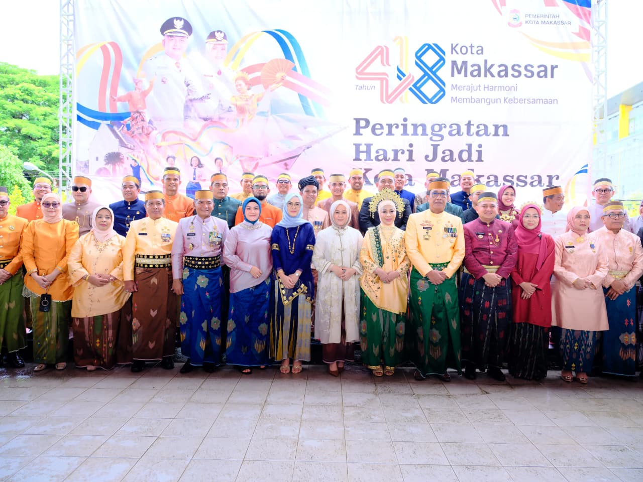 Pangdam XIV/Hsn Rajut Harmoni di Hari Jadi Kota Makassar
