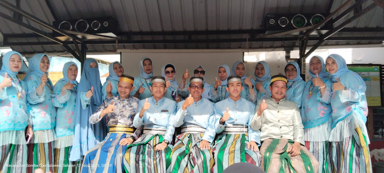 Meriah! SDN Romang Polong Peringati Hari Jadi Gowa ke-705 dengan Lomba Seni Budaya