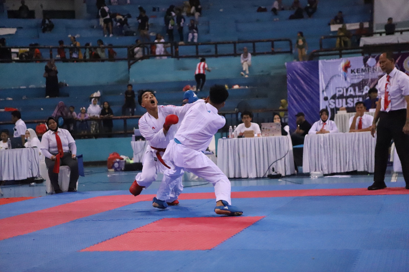 Atlet Karate Kodam XIV/Hasanuddin Sapu Bersih Medali Piala Menpora RI TA. 2025