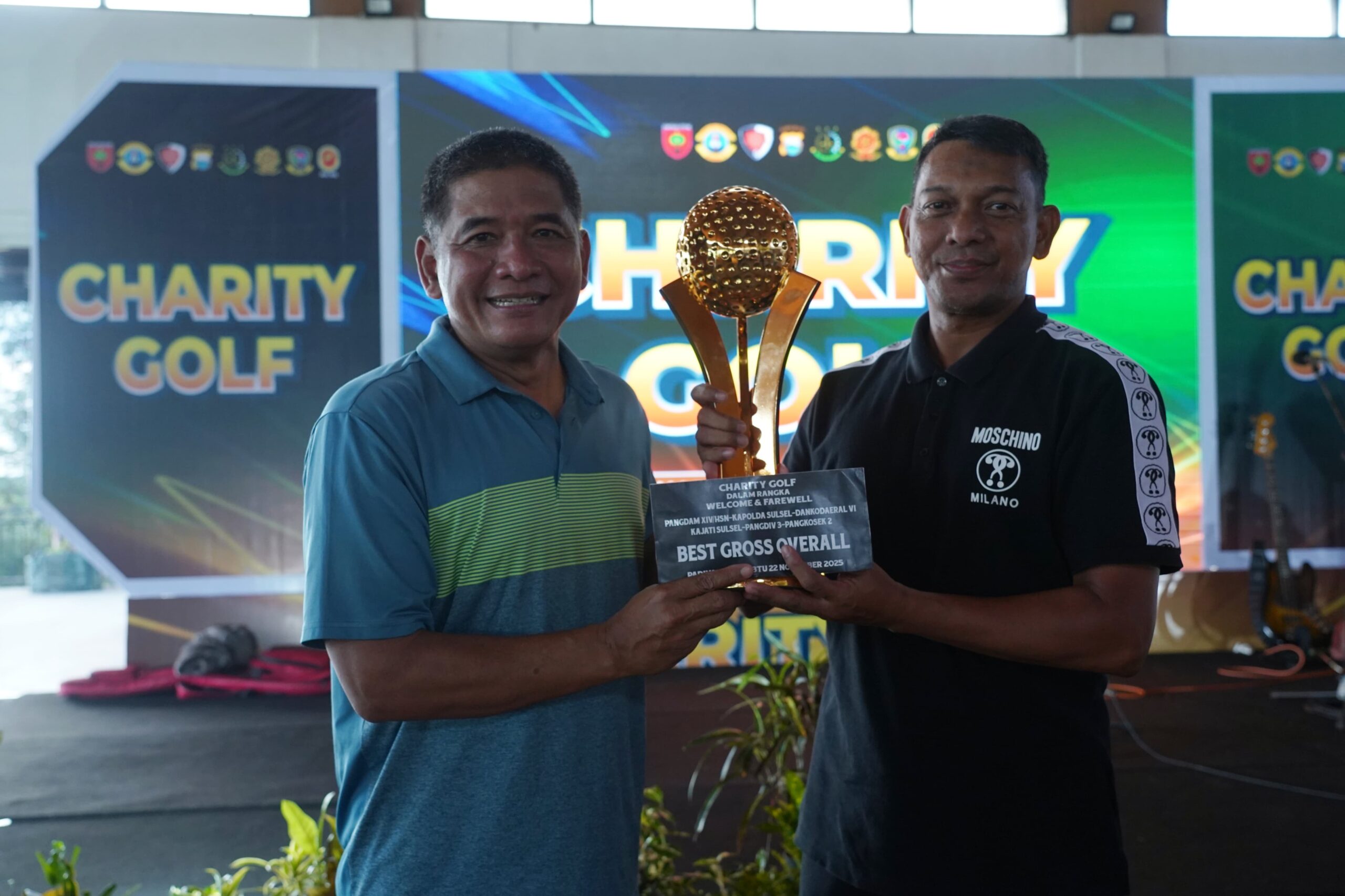 Olahraga Bersama, Pangdam Hasanuddin Teguhkan Soliditas Antar Instansi