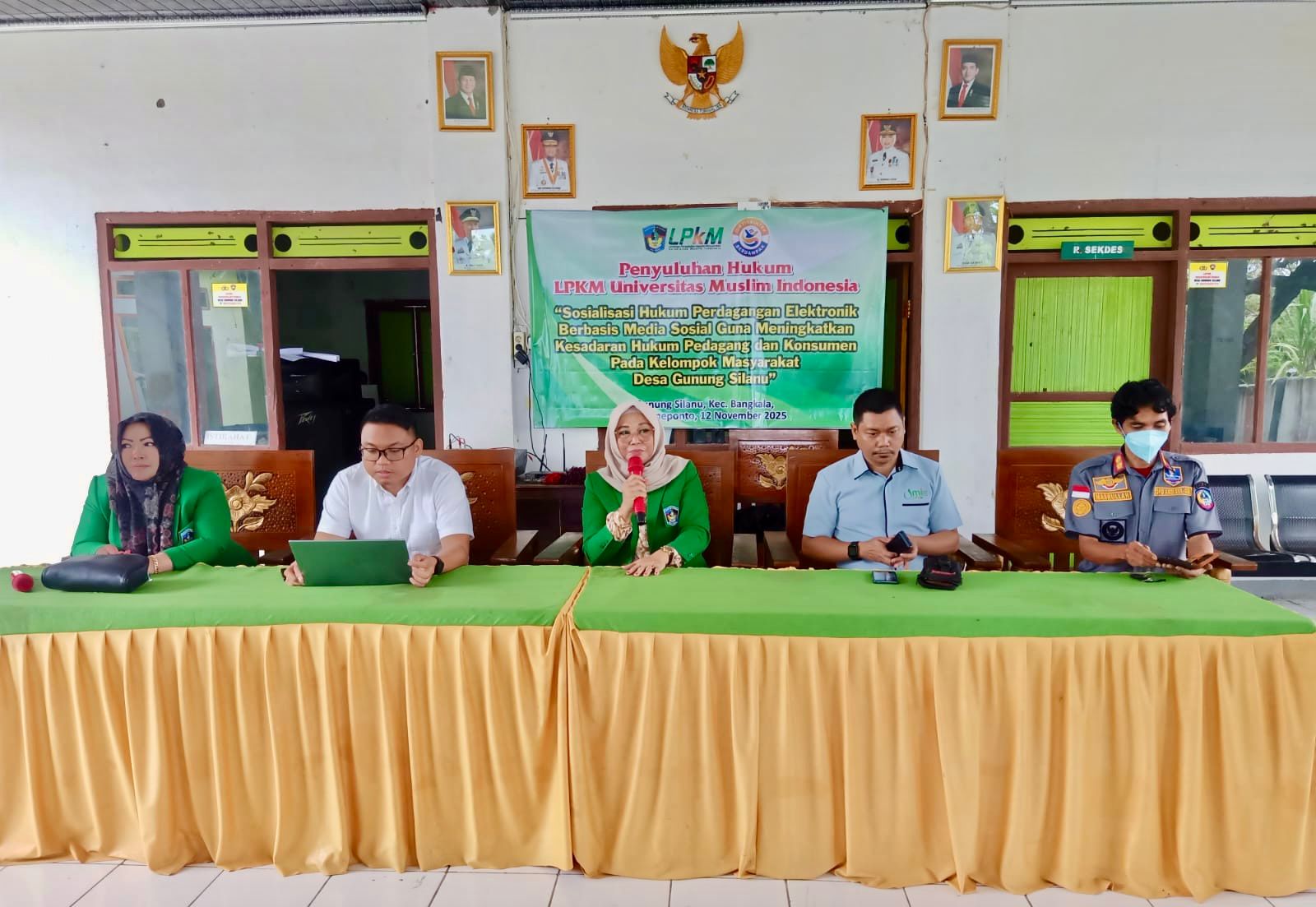 Fakultas Hukum UMI Adakan PKM dengan Penyuluhan Hukum di Desa Gunung Silanu Kab.Jeneponto