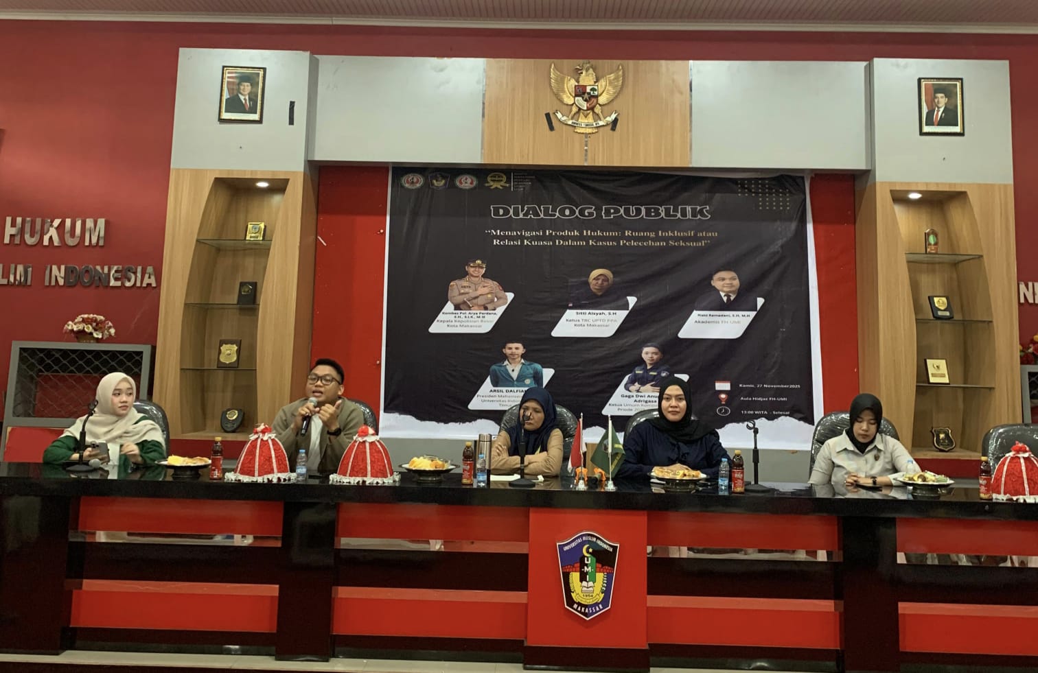BEM UIT Kolaborasi Kompak SC UMI Gelar Dialog Public