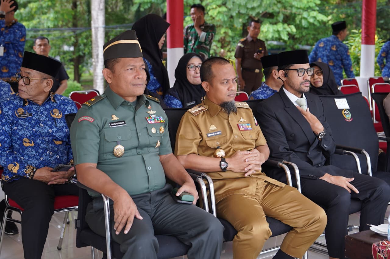 Perkuat Soliditas, Kapoksahli Pangdam XIV/Hasanuddin Hadiri HUT KORPRI ke-54