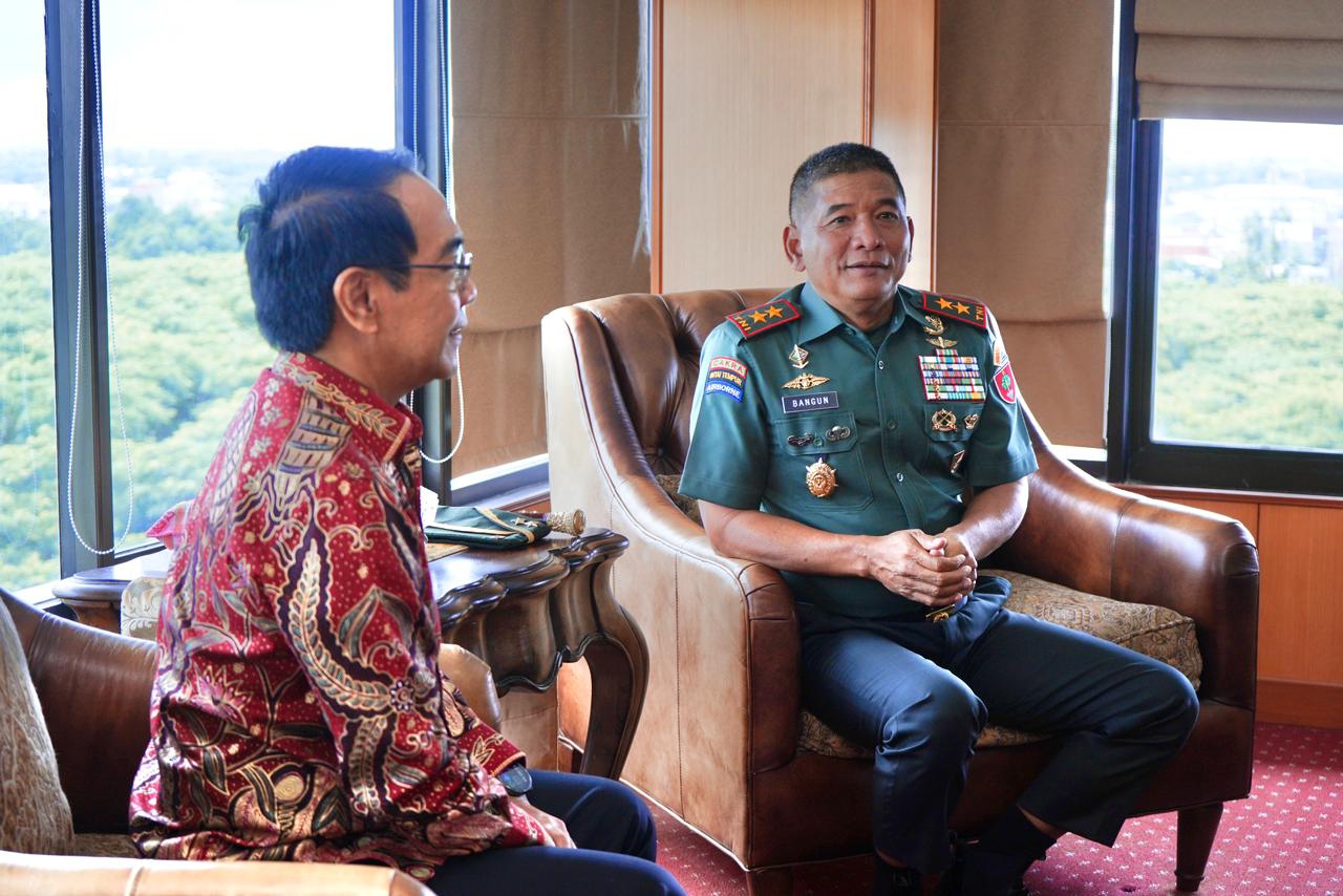 Pangdam XIV/Hasanuddin Pererat Kemitraan Strategis dengan Universitas Hasanuddin