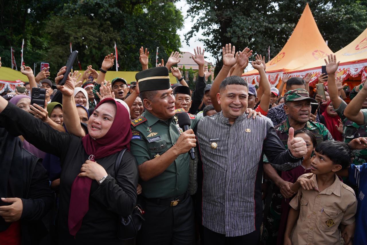 Pangdam XIV/Hasanuddin Getarkan Tallo dengan Pesan Damai
