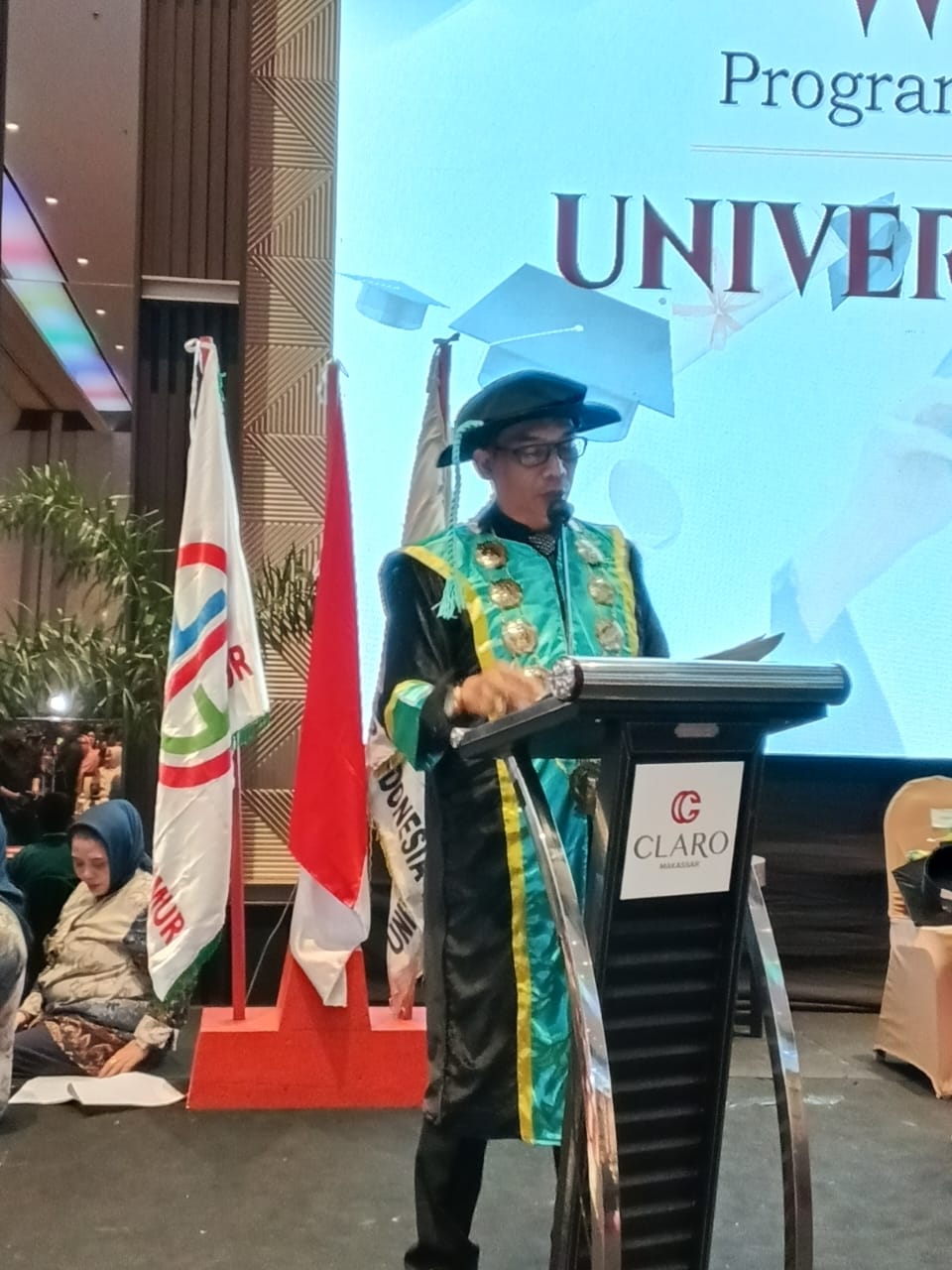 643 Mahasiswa UIT Diwisuda H.Haruna Beri Discount 50% SPP, BPP Bagi Alumni Lanjut S2.