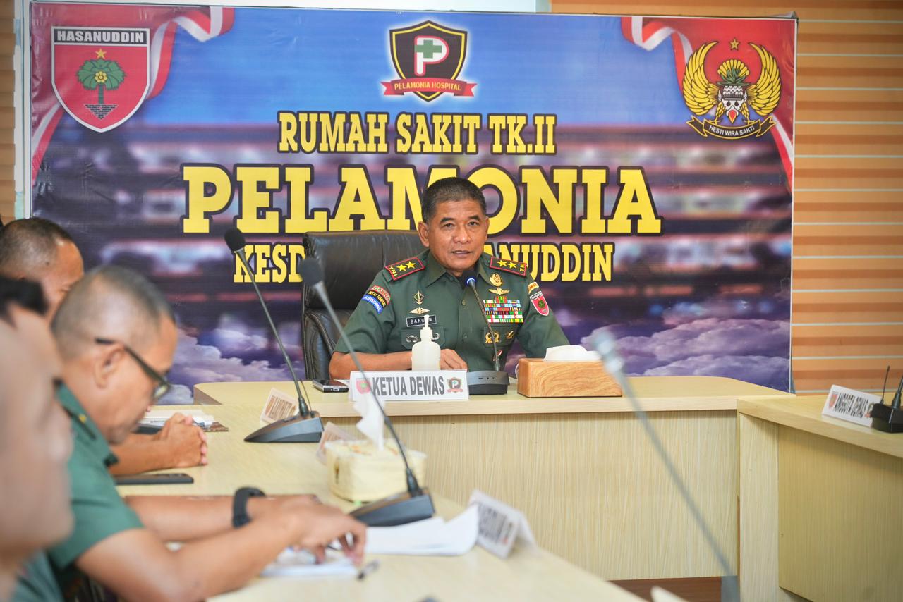 Pangdam XIV/Hasanuddin Dorong RS. Pelamonia Jadi Kebanggaan TNI dan Masyarakat Indonesia Timur