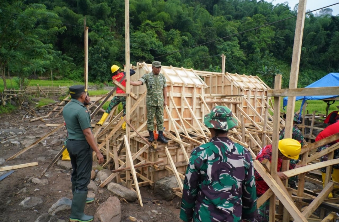 Negara Hadir, Kodam XlV/Hsn bangun Jembatan gantung di Bonto Matinggi