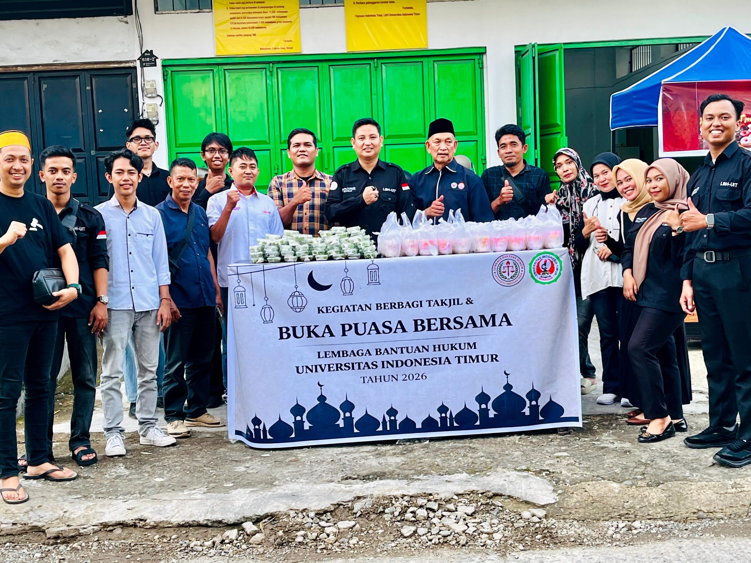 Bulan Suci Ramadhan LBH UIT Gelar Berbagi Takjil dan Buka Puasa.Bersama
