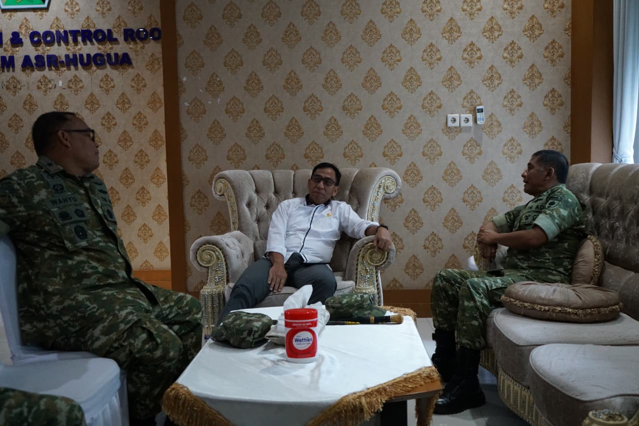 Pangdam XIV/Hasanuddin Sambangi Gubernur Sultra, Perkuat Kolaborasi untuk Keamanan dan Pembangunan Daerah