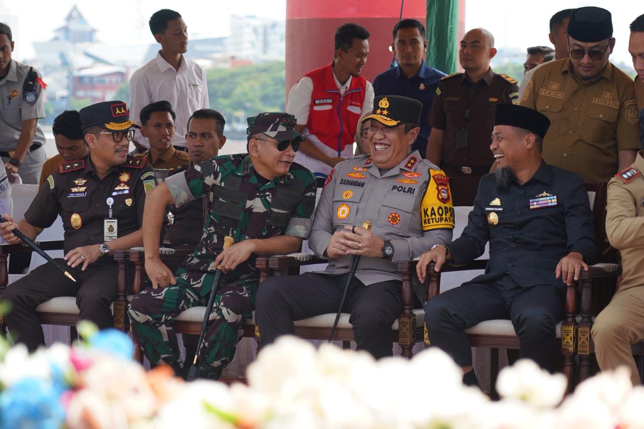 Pangdam XIV/Hasanuddin Hadiri Pelepasan Mudik Gratis Pemprov Sulsel, Dukung Mudik Aman bagi Masyarakat