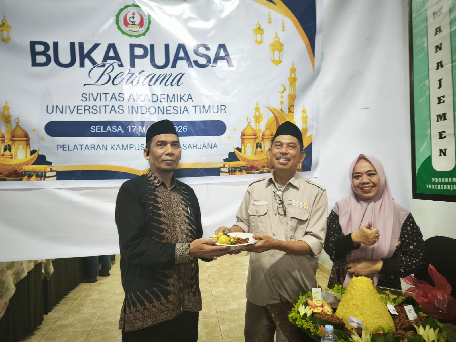 Kepala LLDIKTI Wil. IX Hadiri Buka Puasa Bersama dan Syukuran Prodi MIAN UIT Makassar Raih Akreditasi Unggul