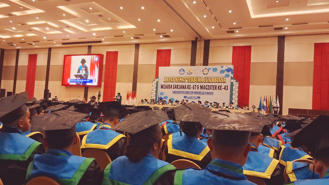 Rektor Prof Dr Agus Salim: 577 Wisudawan UKI Paulus Resmi Dilantik, Kampus Miliki 23 Prodi Terakreditasi