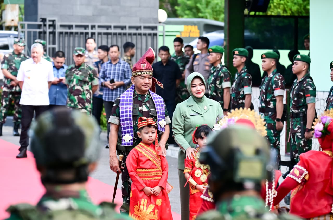Pangdam XIV/Hasanuddin Kobarkan Mental Petarung, Satgas Yonif 721 Siap Jaga Perbatasan