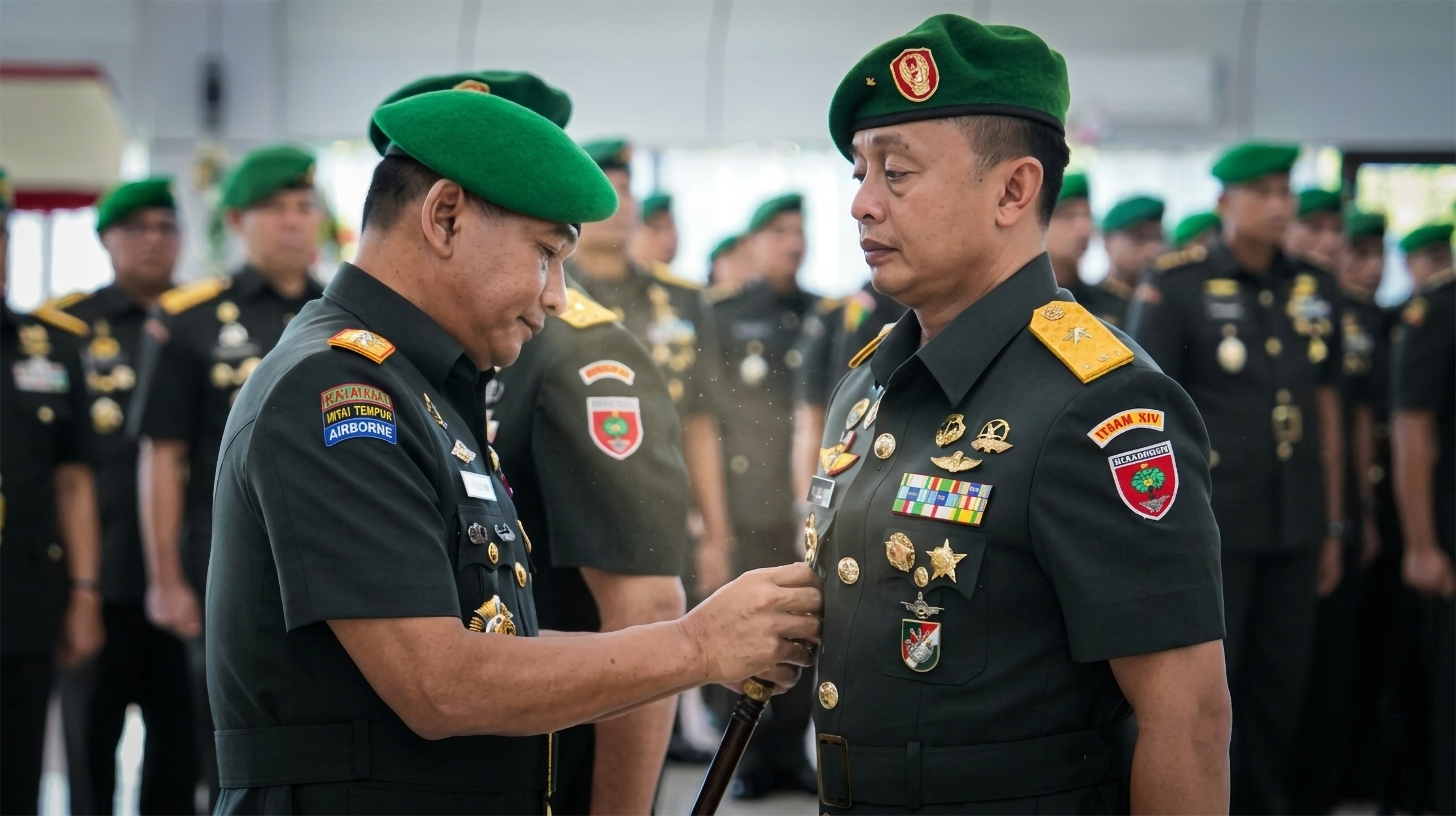 Pangdam XIV/Hasanuddin Pimpin Sertijab, Orang Nomor Tiga di Kodam Resmi Berganti