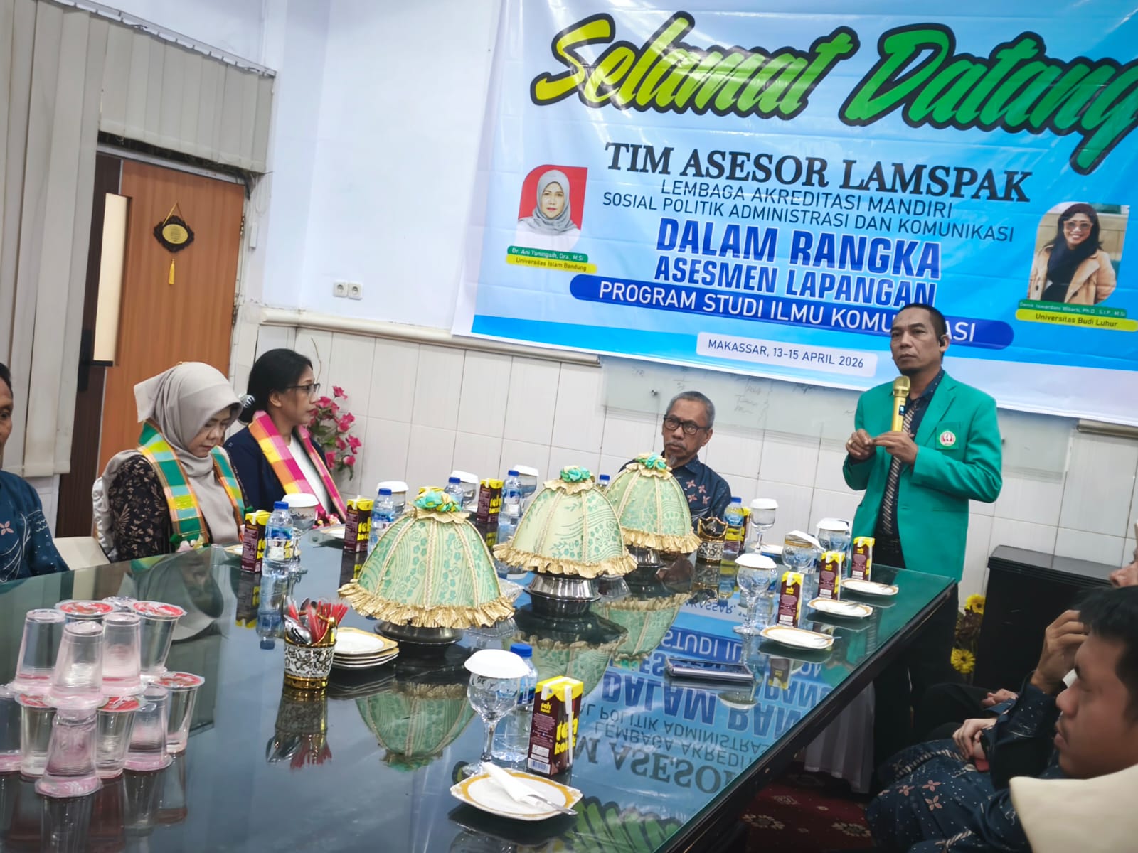 Prodi Ilmu Komunikasi FISIP UIT Sambut Tim Asesor LAMSPAK, Targetkan Akreditasi Unggul